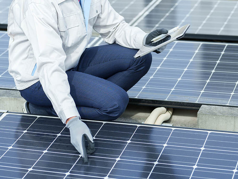 太陽光発電設備画像